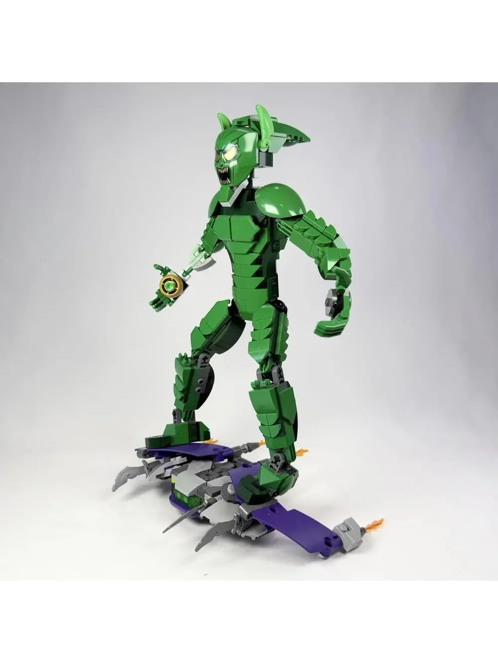 LEGO Marvel: Green Goblin Construction Figure 76284 Incomplete Discontinued Set